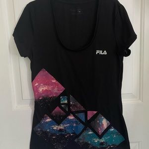 Fila Sport Tee with Space Pattern